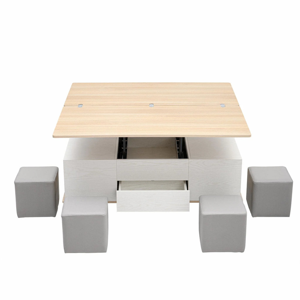 5 Piece Lift-Top Coffee Table Set F13902