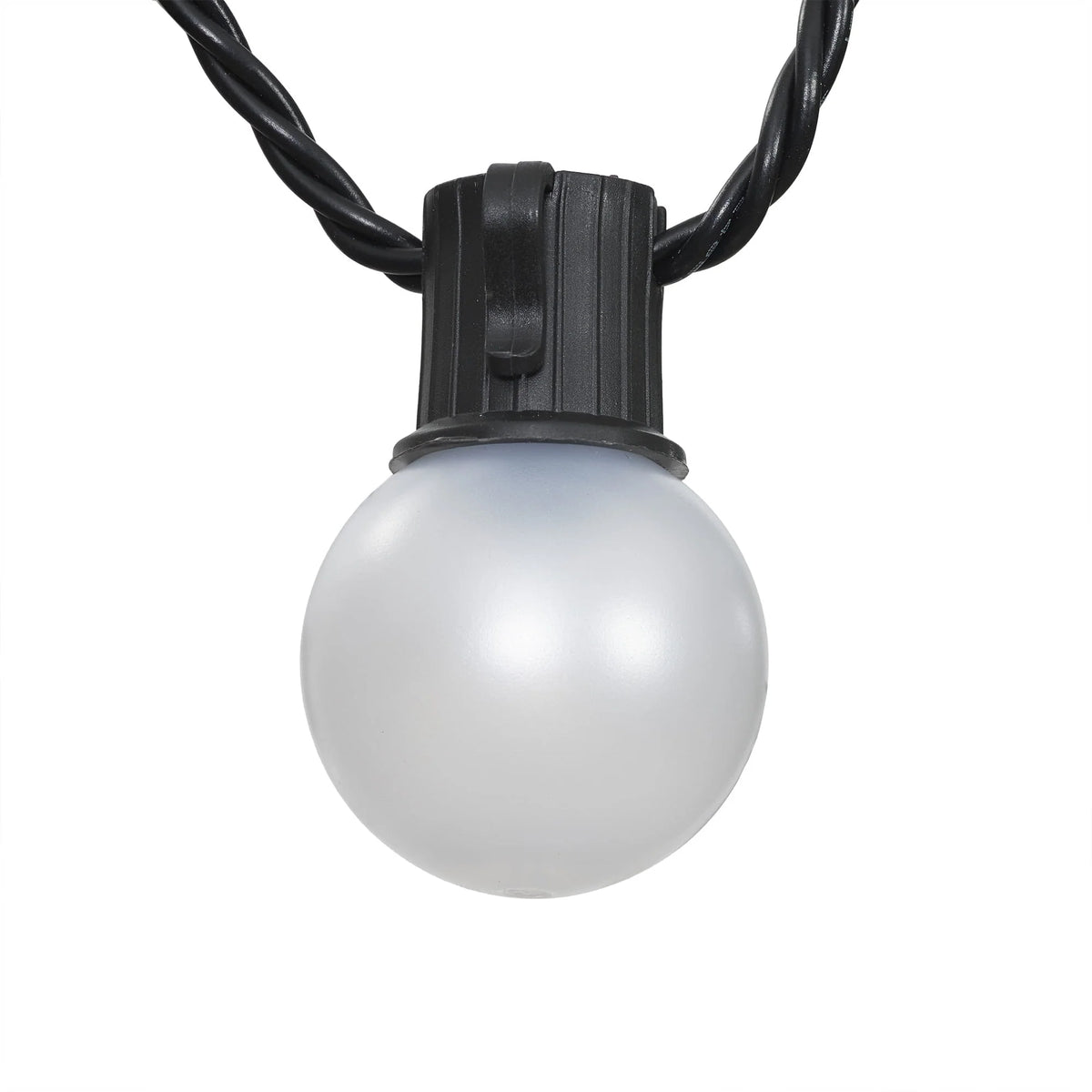 20-Count LED Frosted Globe Outdoor String Lights X5549