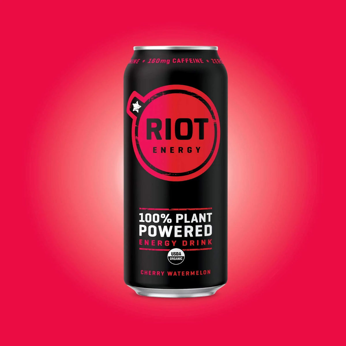 Plant Powered Energy Drink Cherry Watermelon 16oz Pack of 12 I2347