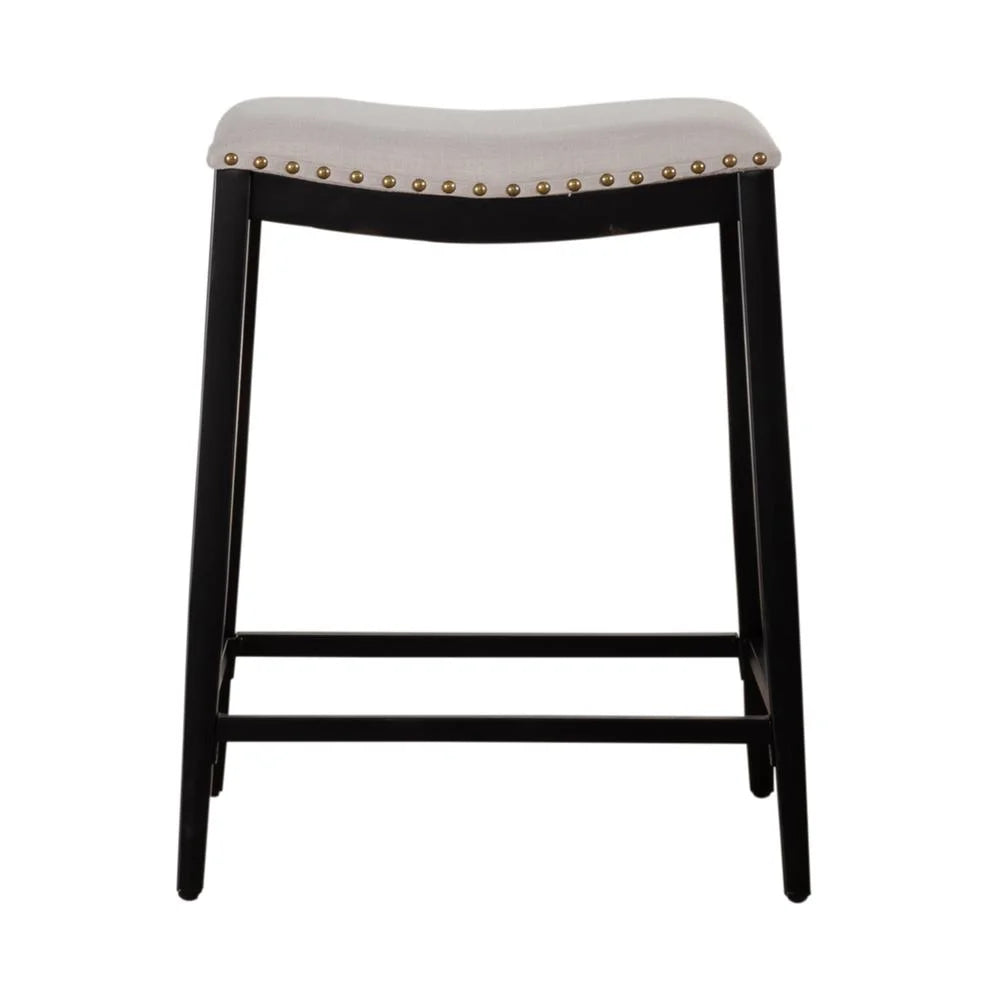 Black Set of 2 Counter Chair C353