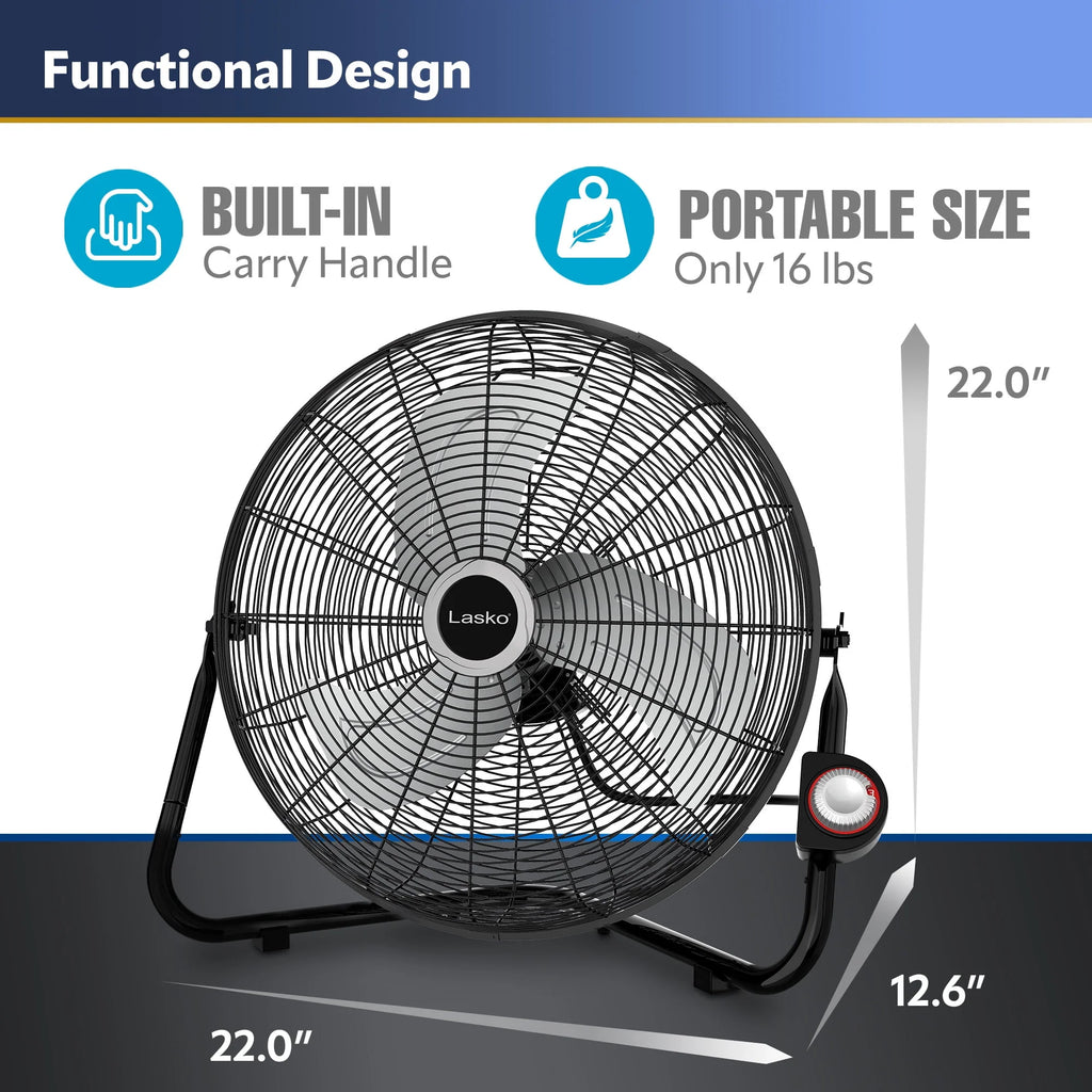 20 High Velocity Floor Fan L6707