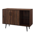 Dark Walnut Asymmetrical Sideboard Q29239