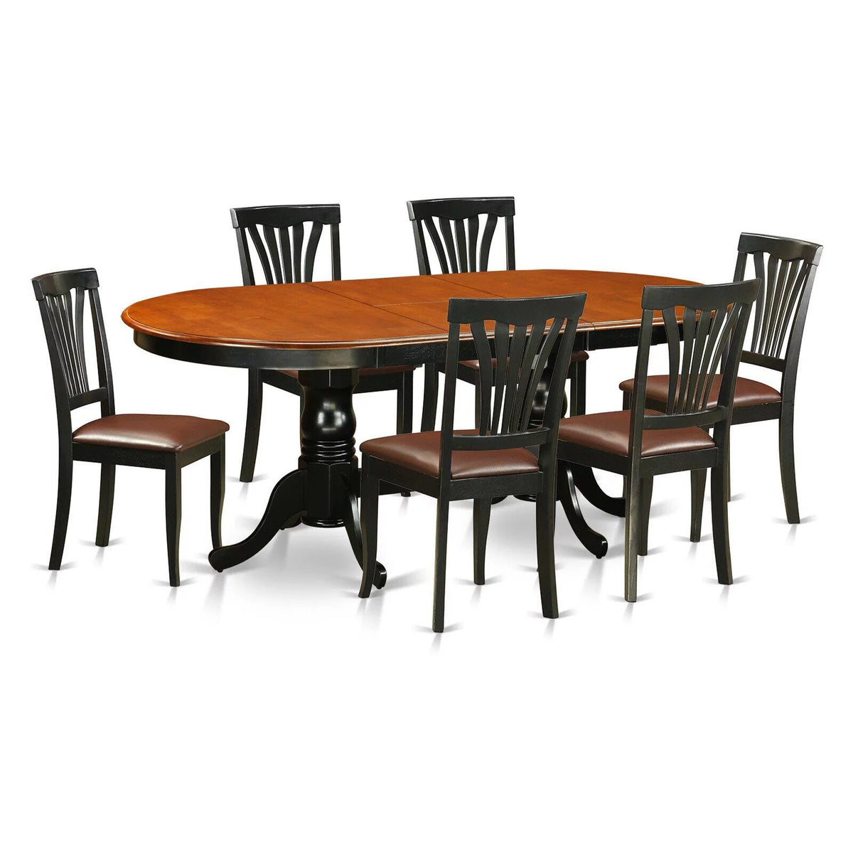 7 Pc Dining Table and 6 Dining Chairs F130