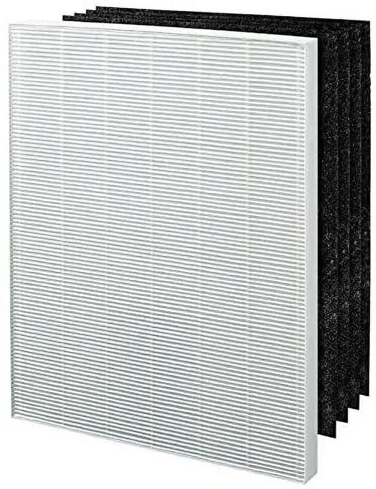 True HEPA Filter S Replacement with 4 Carbon Pre Filter, 3 Sets I984