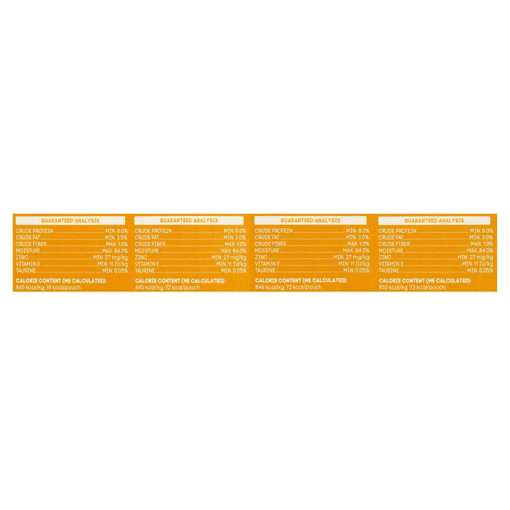 Cuts in Gravy Cat Food 3oz. Pouches P25358