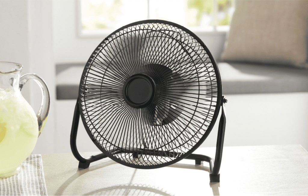 9 in 3 Speed Steel Floor Fan Y3216