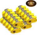 20 Tie-Down Straps, 2 x 12' Cam Buckle Straps A265