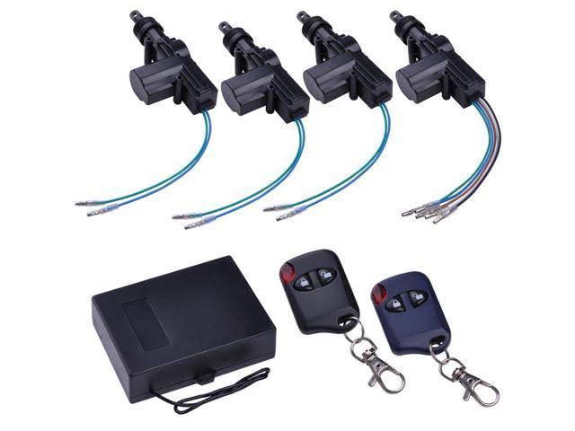 4 Car Door Power Central Lock Keyless Entry Kit J20067