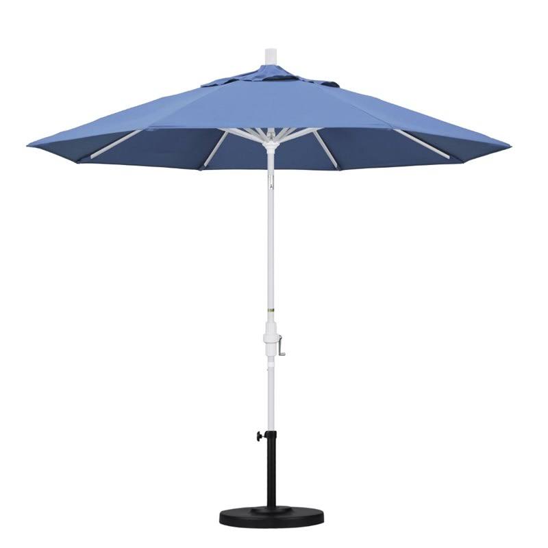 9 Feet Aluminum Market Umbrella Collar Tilt E118