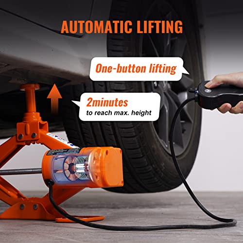 3 Tons 12V Electric Scissor Jack with Remote Control E923