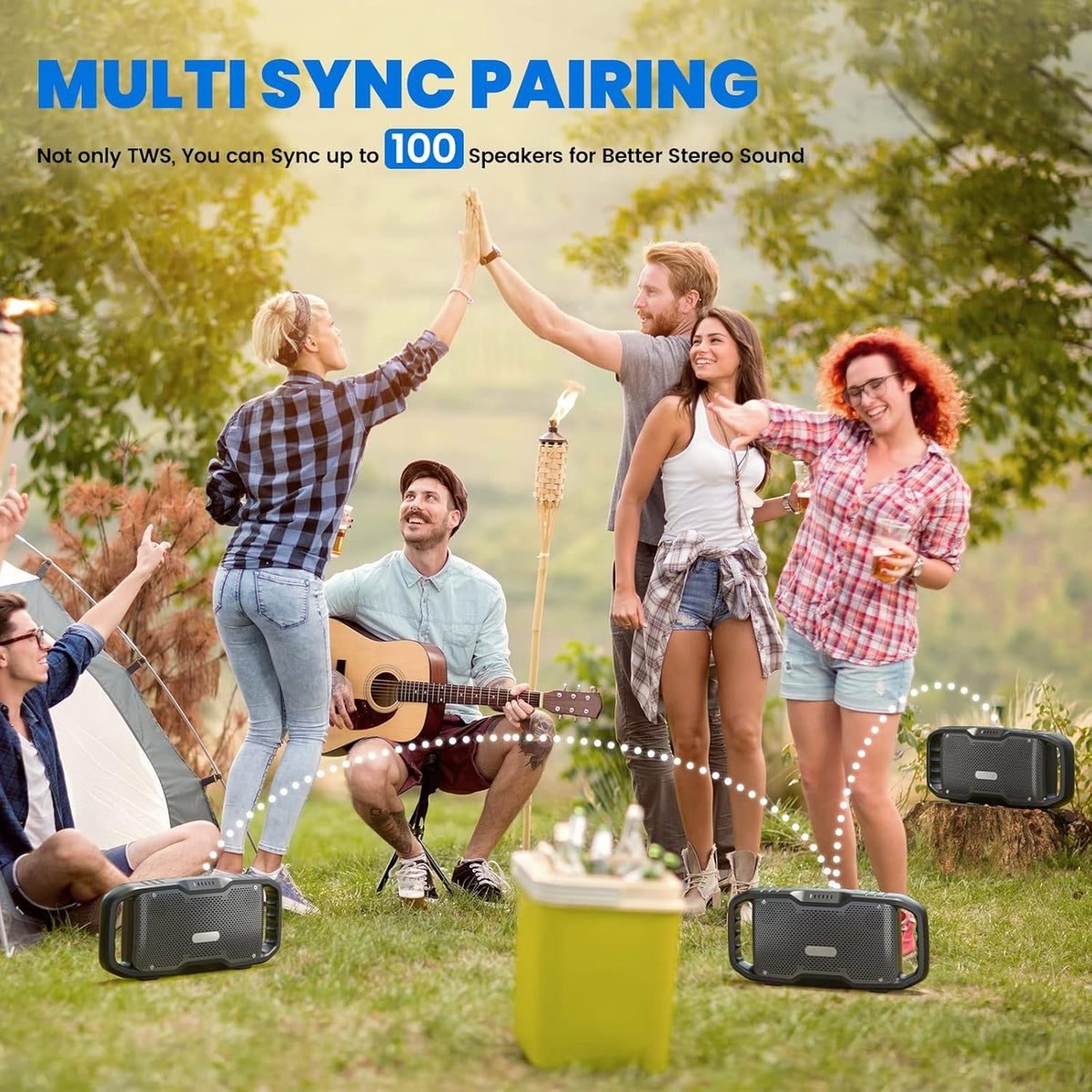Portable Wireless Bluetooth Speaker with Subwoofer S8231