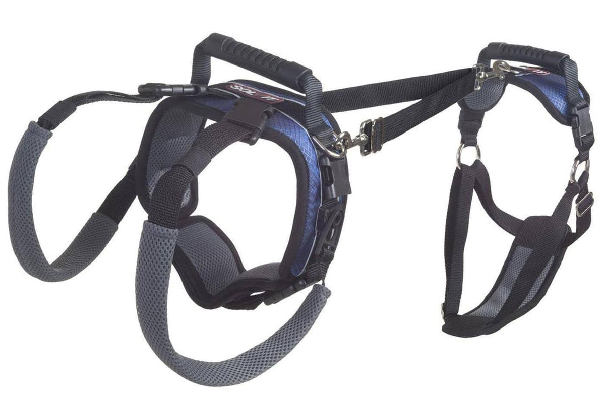 Black Large Dog Harness U104