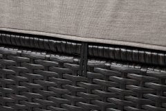 Tan Resin Wicker Modular Sectional G789