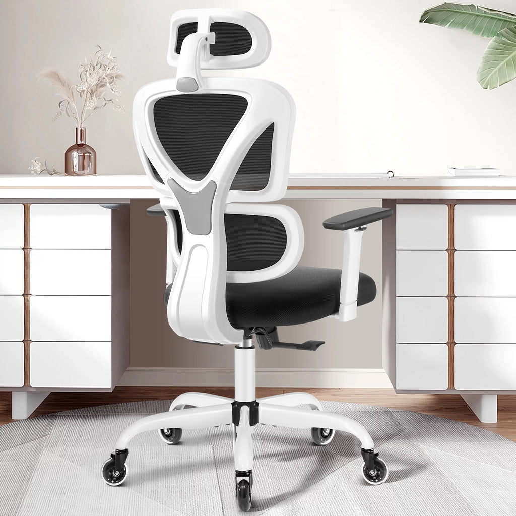 Black High Back Ergonomic Office Chair with Lumbar Support I92433