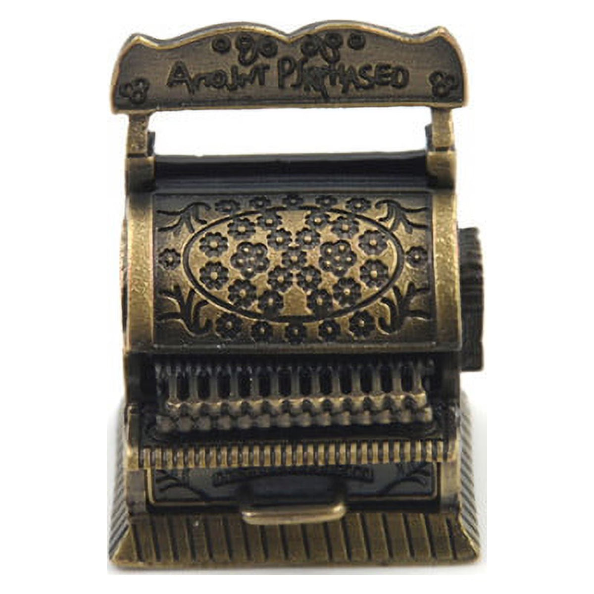 Vintage Metal Cash Register Dollhouse Miniature Furniture Q310316
