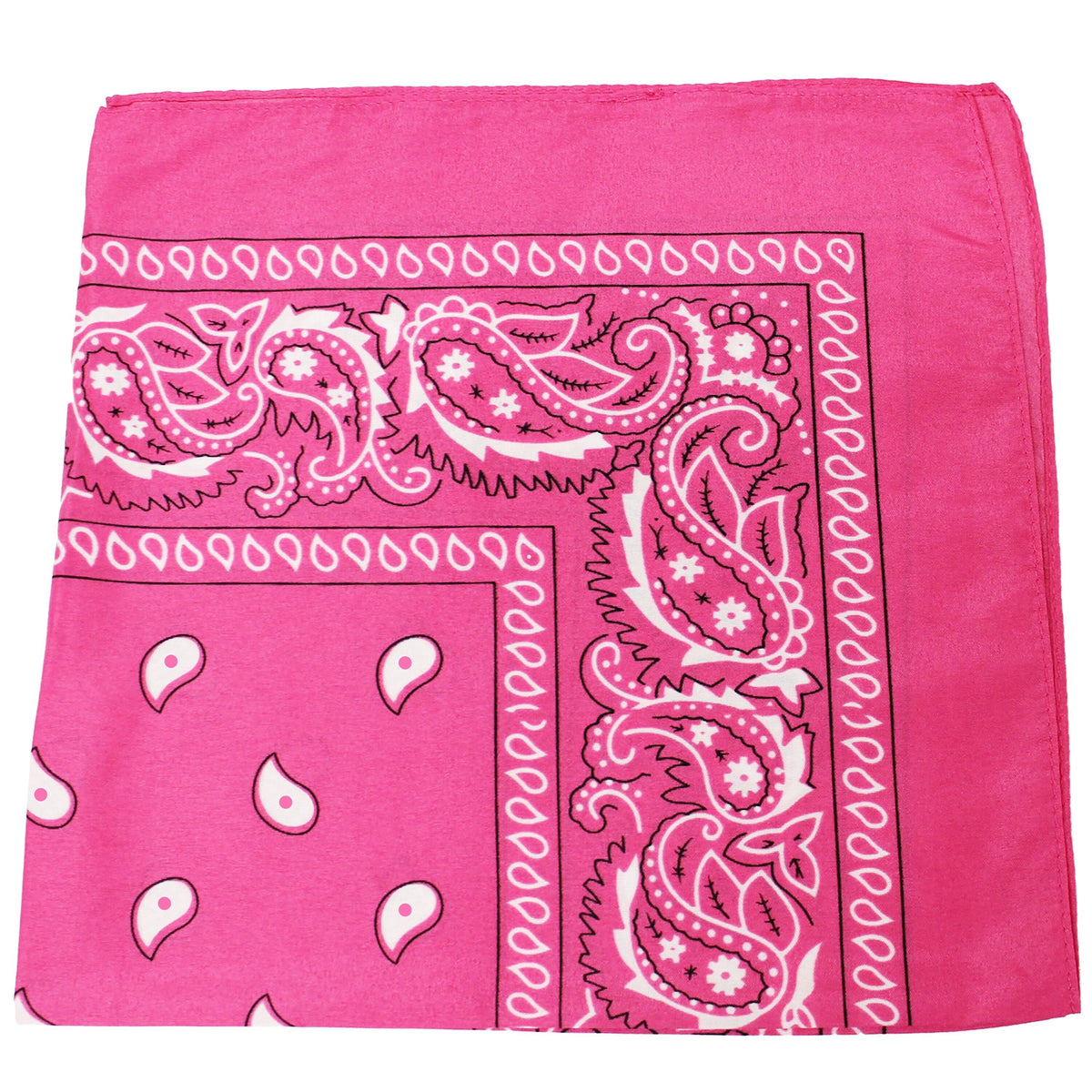 Set of 120 Polyester Double Sided Bandanas I53370