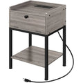 Bedside End Table with Storage Drawer R60967