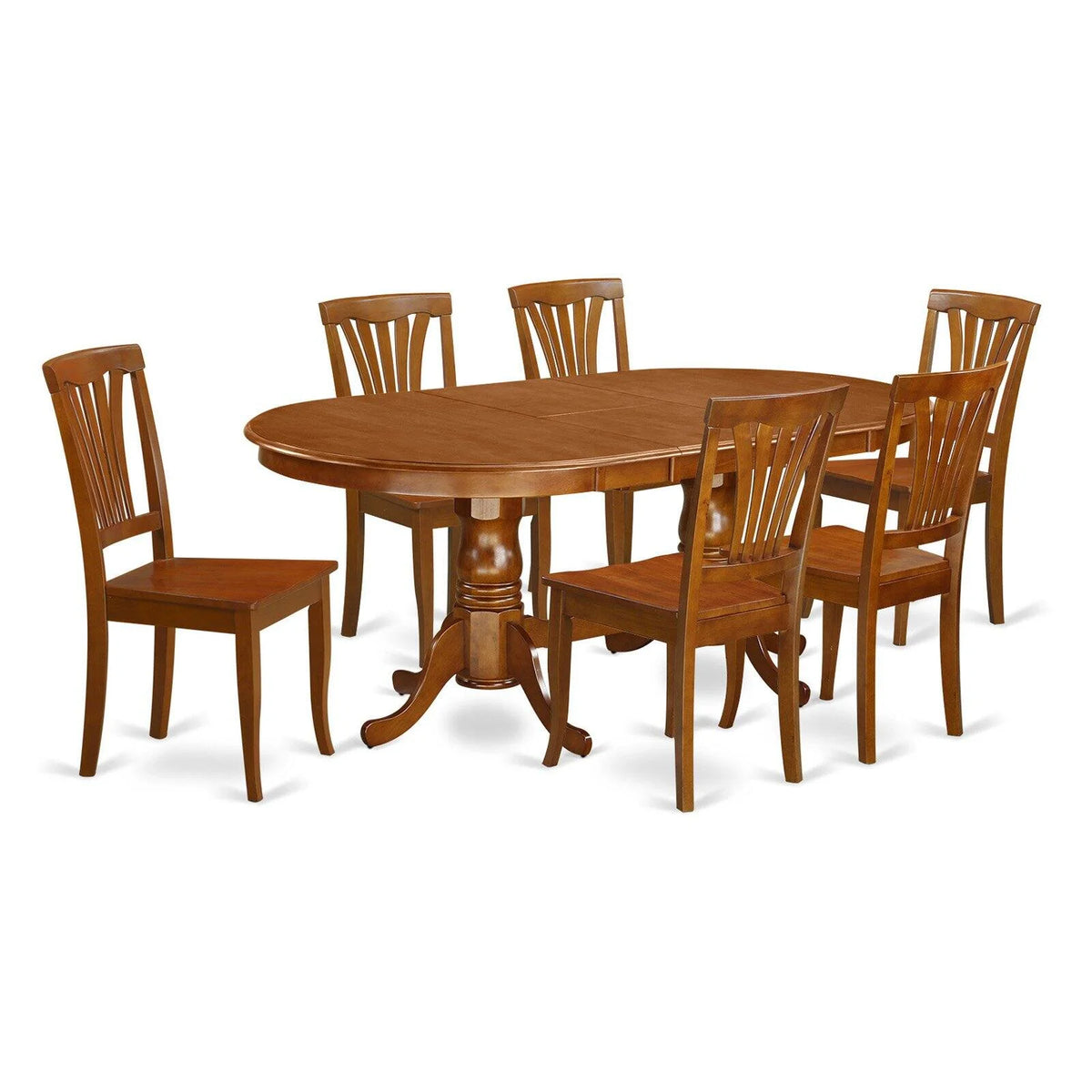 7 Pc Dining Table and 6 Dining Chairs F130