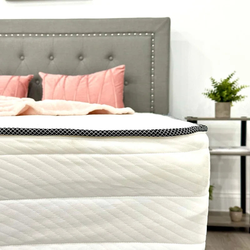 10 Inch Cool Memory Foam & Spring Hybrid Mattress T196