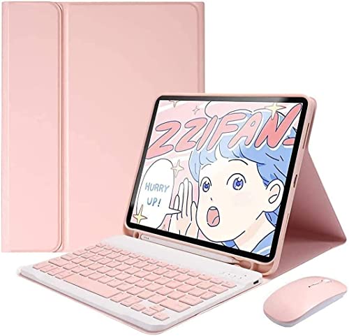 Sky Blue Keyboard Case for iPad 10.2inch with Mouse I66739