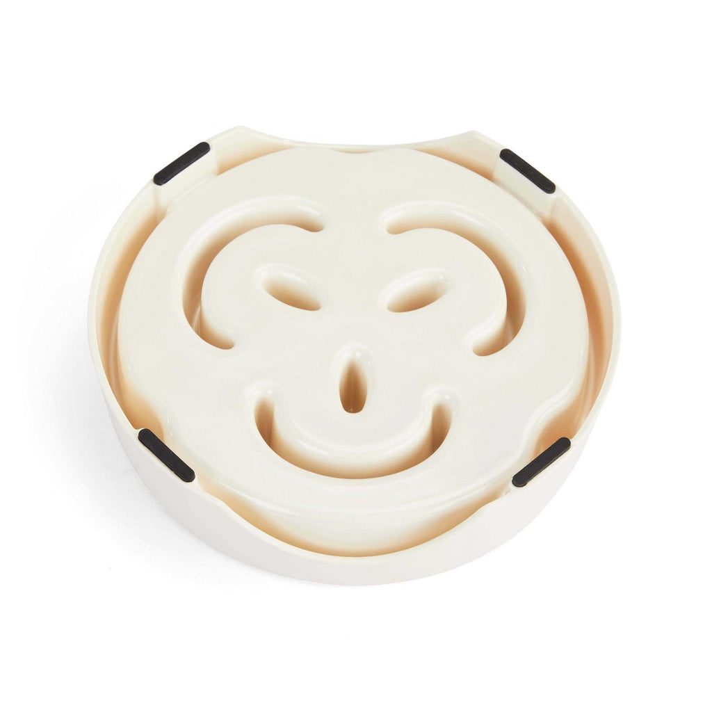White Dog Feeder C74793