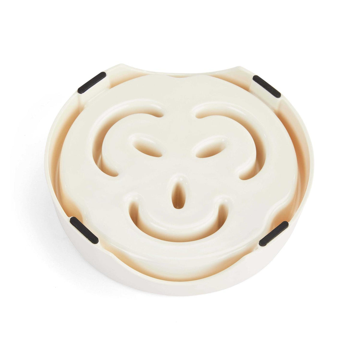 White Dog Feeder C74793