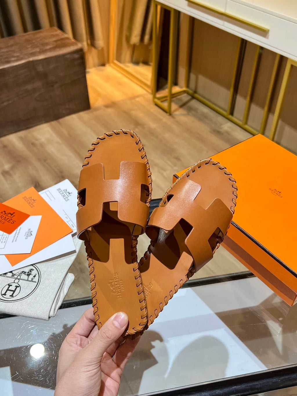 Brown Sandal H6354