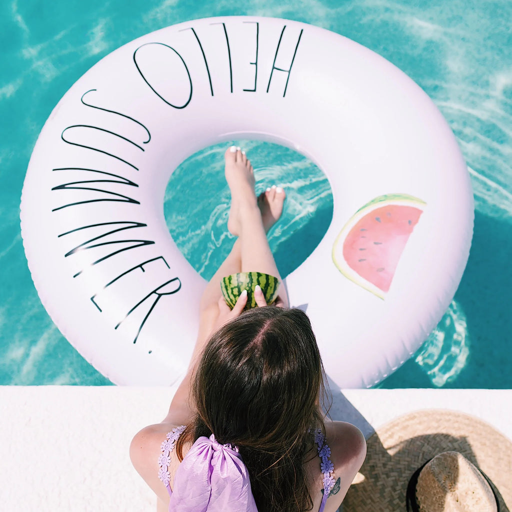 48" Inflatable Jumbo Water Ring Float O644