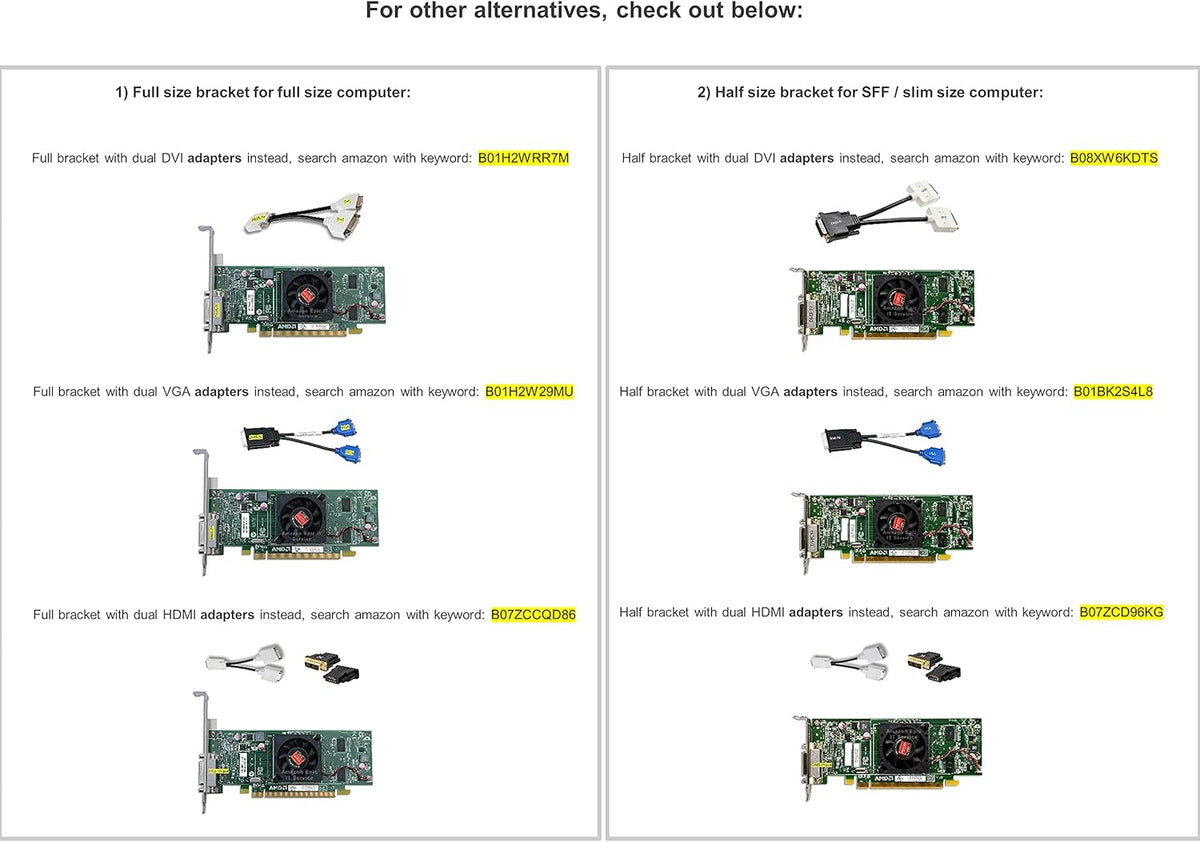 AMD Radeon HD 7350 512MB Graphics Card Dual DVI A475