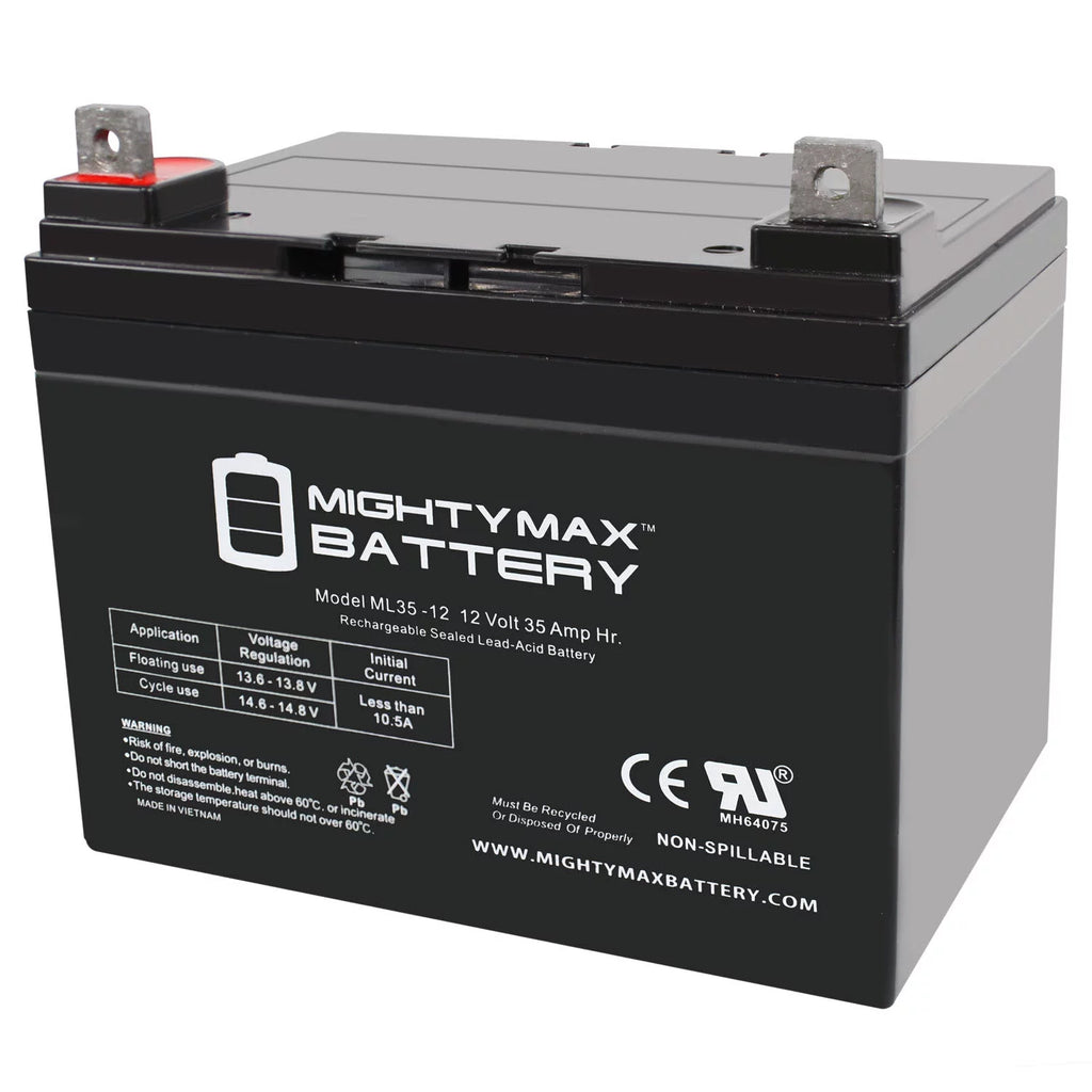 12V 35AH U1 Deep Cycle AGM Solar Battery Z15944