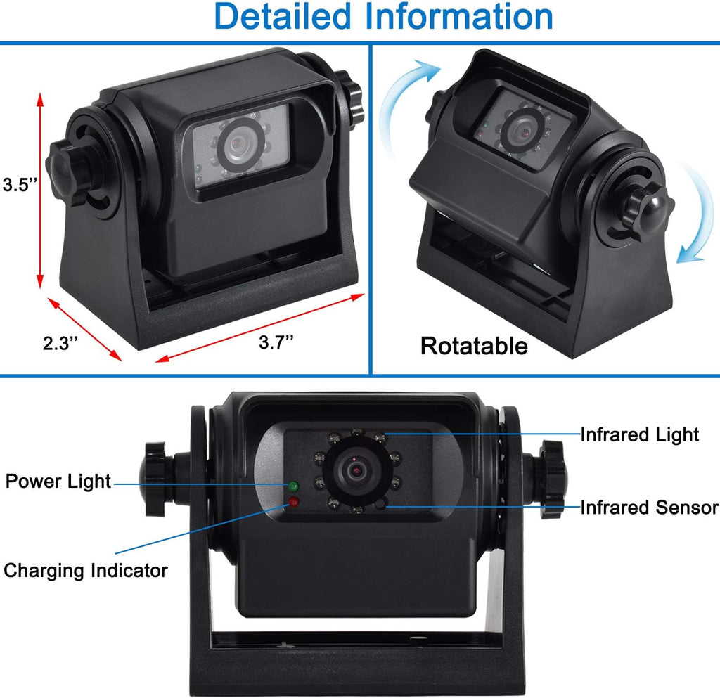 WiFi Magnetic Wireless Backup Camera F1168