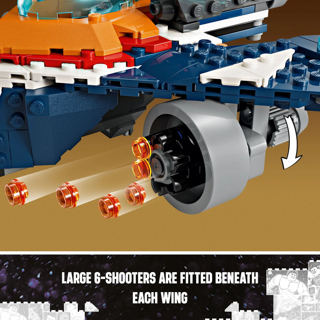Buildable Super Hero Spaceship Toy I3261