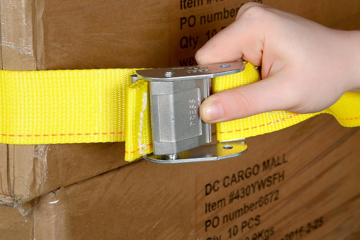 20 Tie-Down Straps, 2 x 12' Cam Buckle Straps A265