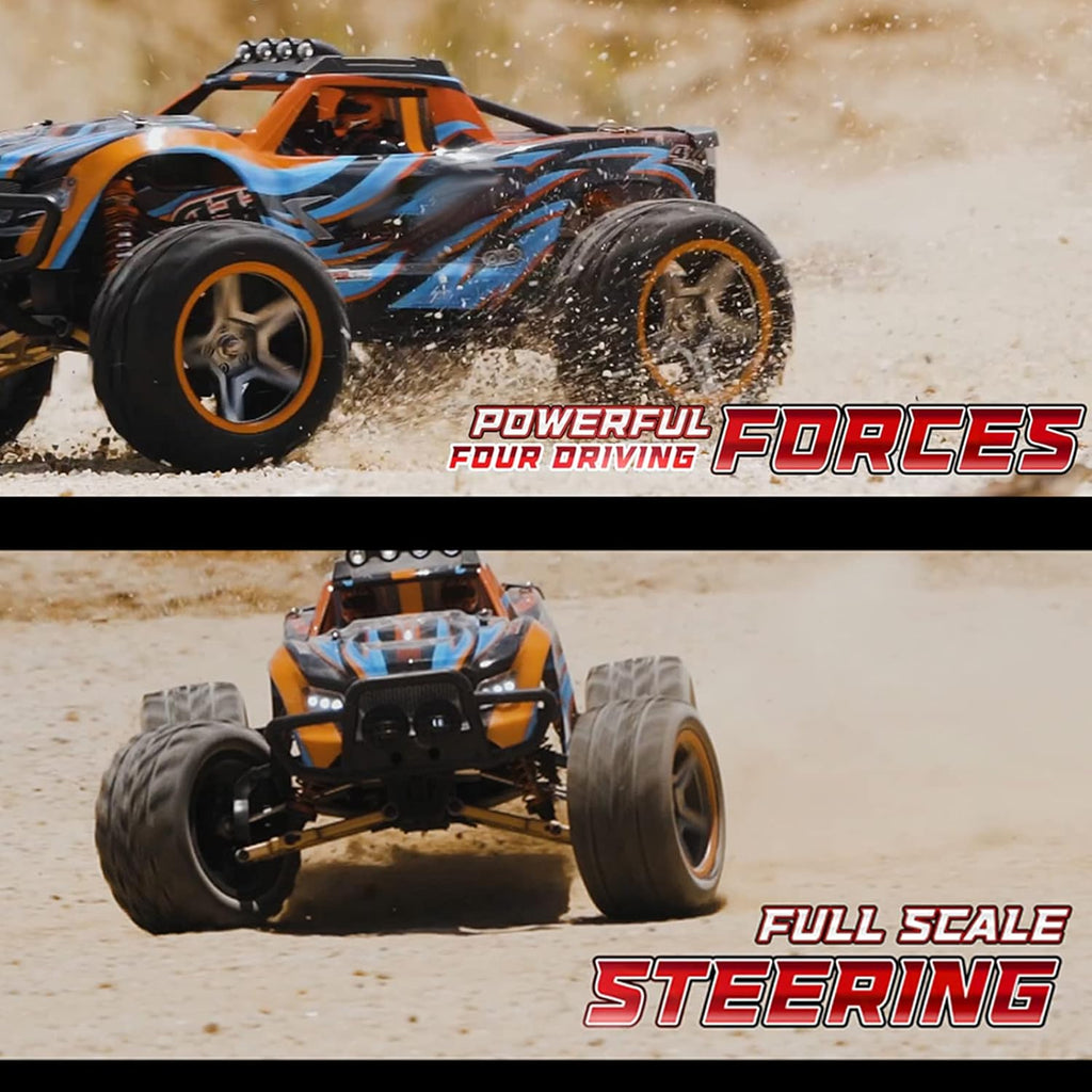 RC Car 1:10 Scale 4WD 45KM/H 2.4GHz Off-Road Electric Toy Vehicle R434