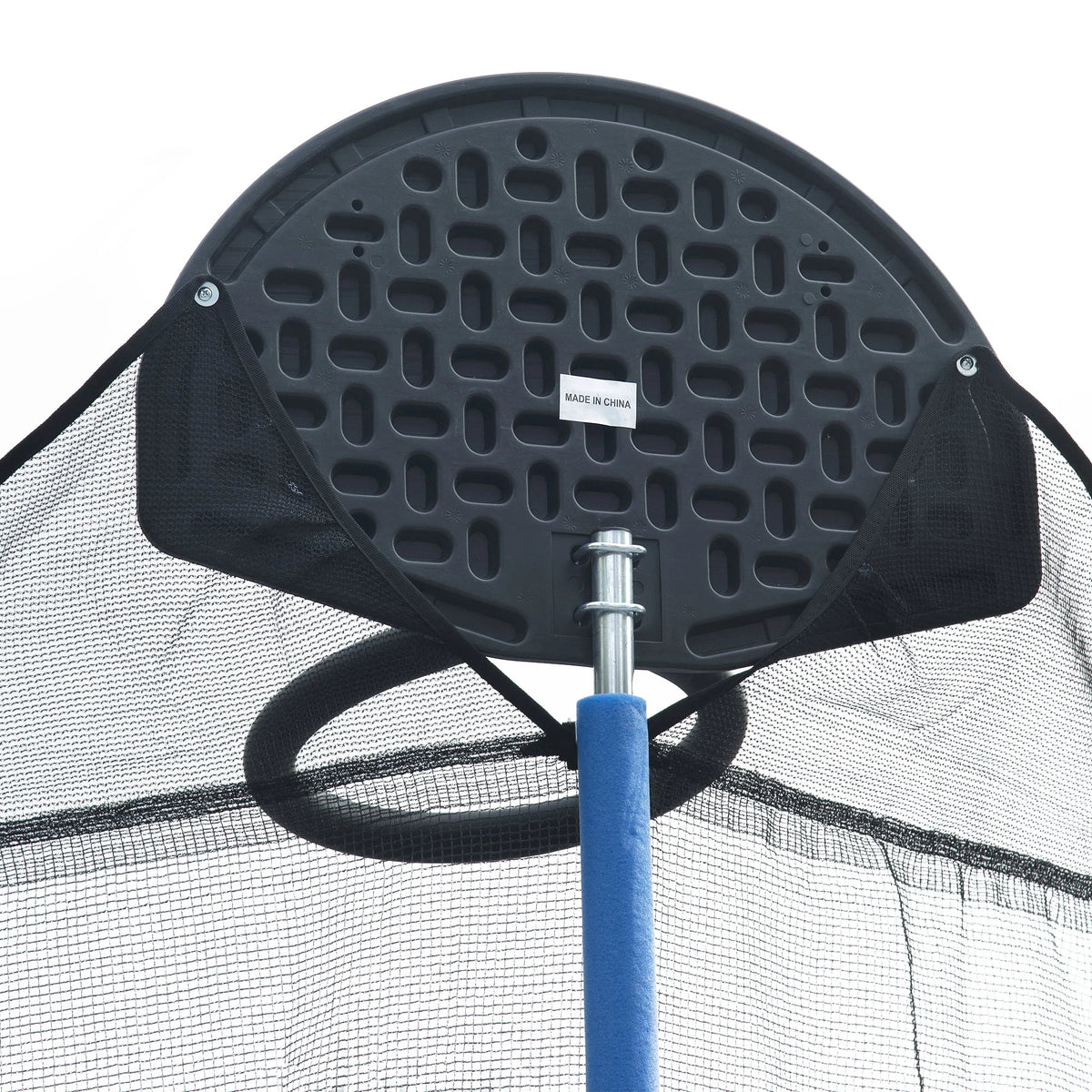14FT Trampoline with Basketball Hoop, Safety Enclosure Net, and Ladder S417037