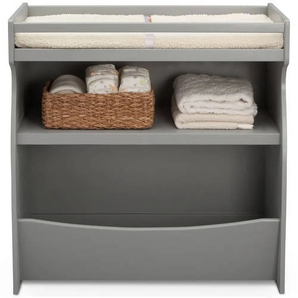 Gray 2-in-1 Changing Table and Storage Unit I861