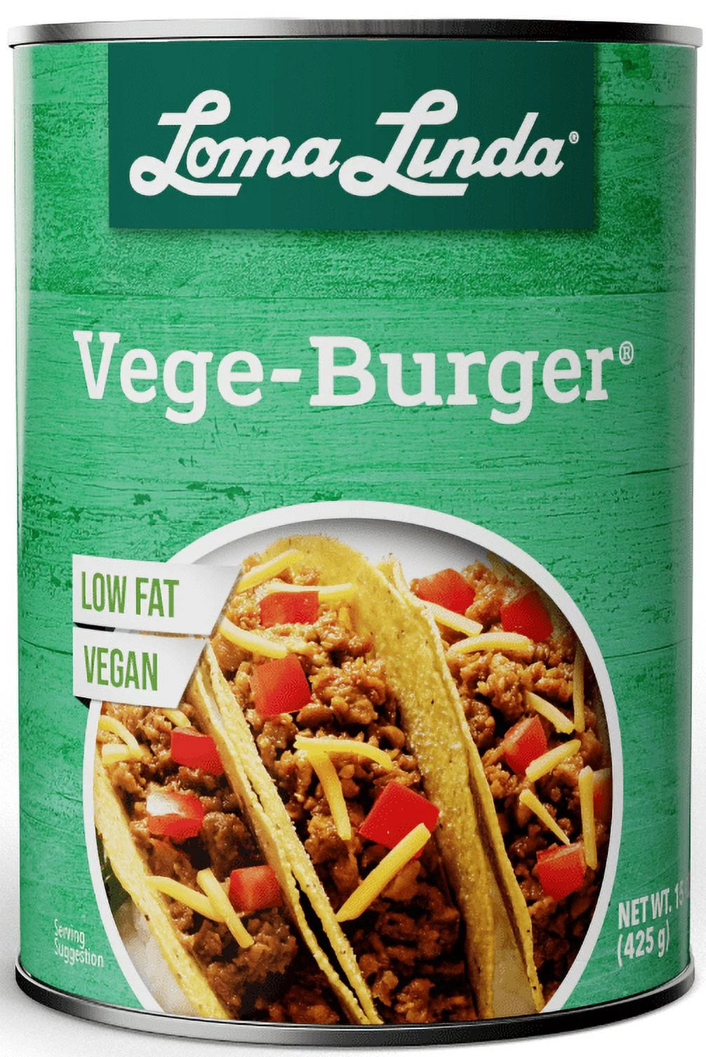 12 pack 15 oz Vegan Vege Burger U693268