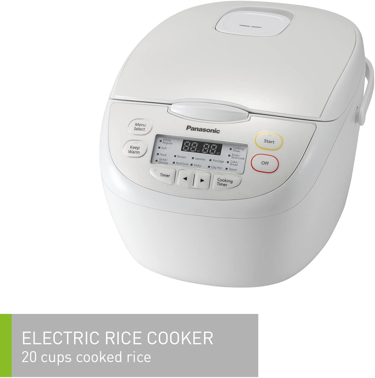White 10 Cup Rice Cooker S260
