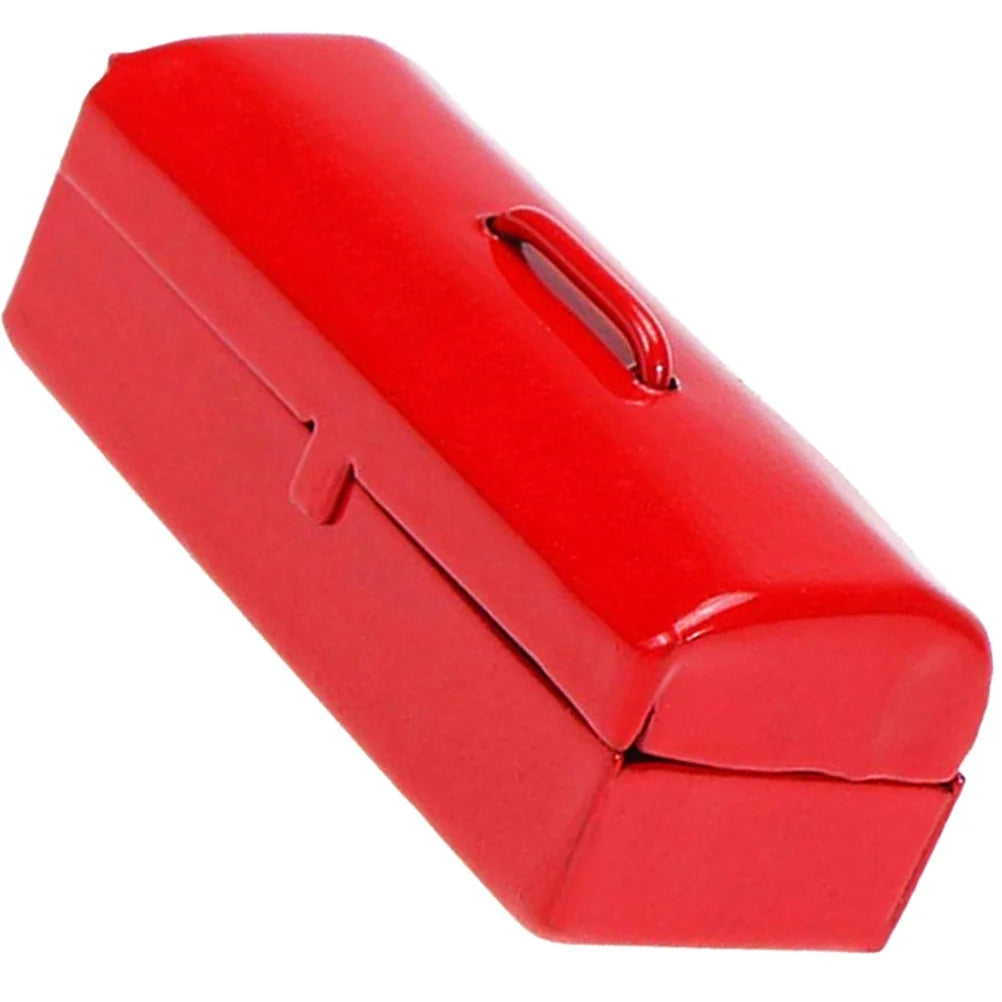 5 Count Mini Tin Case Toy Dollhouse Accessories Toolbox J25149