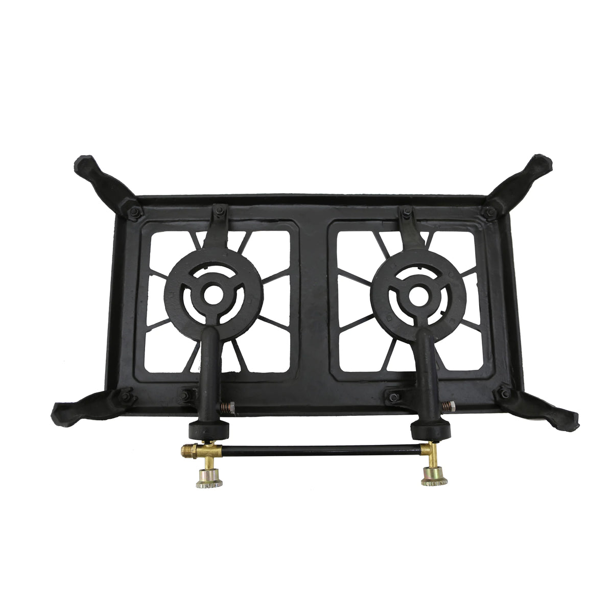Double Burner Cast Iron Stove P5366