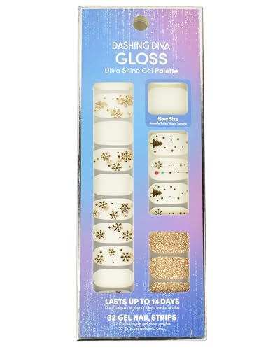 Gloss Nail Strips, 32 Wraps, 1 Prep Pad, 1 File S964