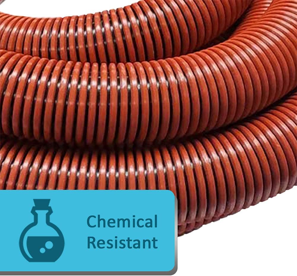 1.5 Inch x 50 Feet Vacuum Hose for In-Ground Swimming Pools E90733