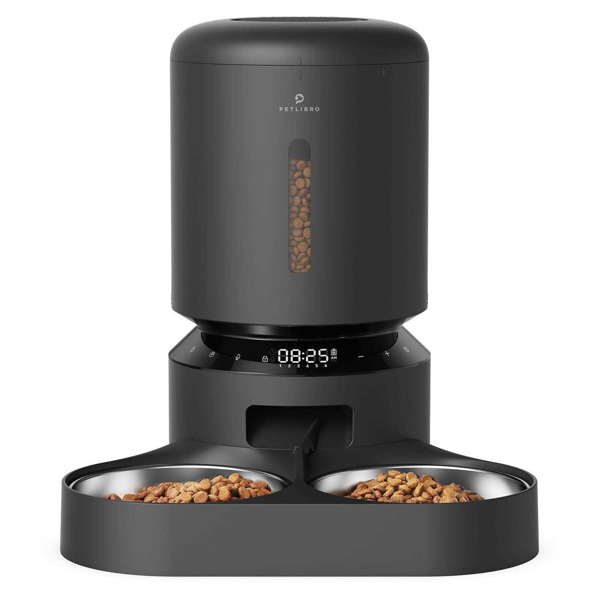Automatic Cat Food Dispenser 5L with 2 Stainless Bowls B16585