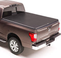 Soft Roll Up Truck Bed Tonneau Cover for Nissan Titan 5' 7" Bed G3340