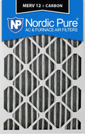 14x20x2 MERV 12 Pleated Carbon AC Furnace Air Filters 12 Pack X357