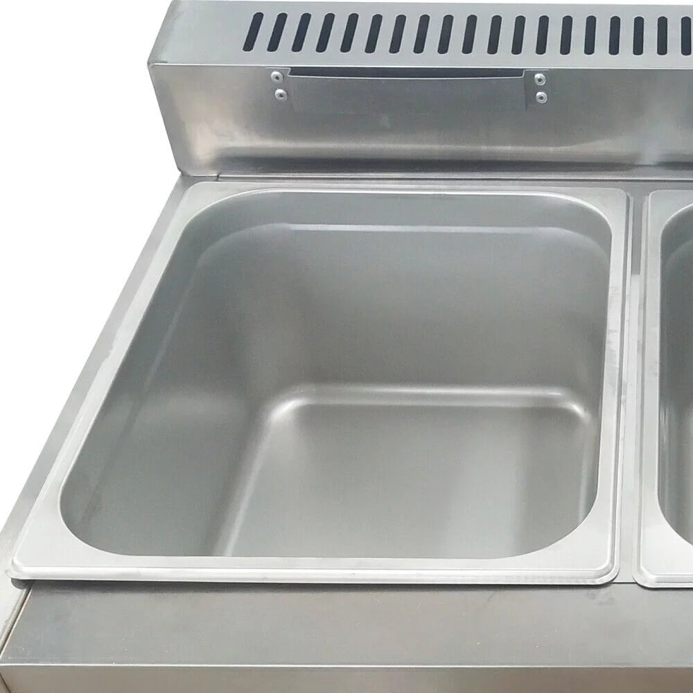 18L Propane NG Gas Fryer 3 Pan G5928