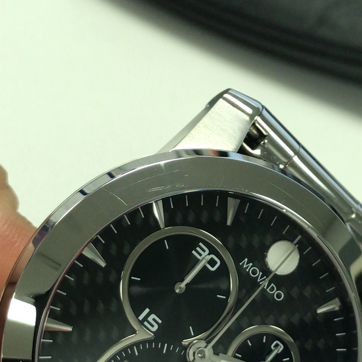 Stainless Steel Quartz Chronograph Watch L6364