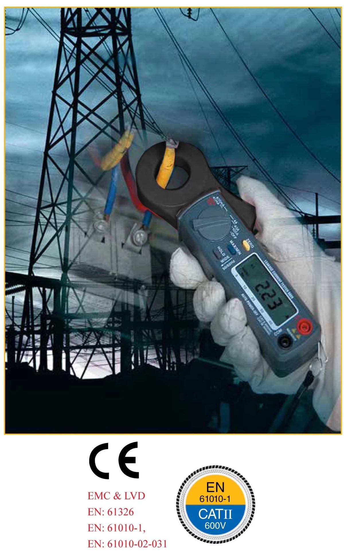 AC Leakage Current Tester Voltage Meter Q29078