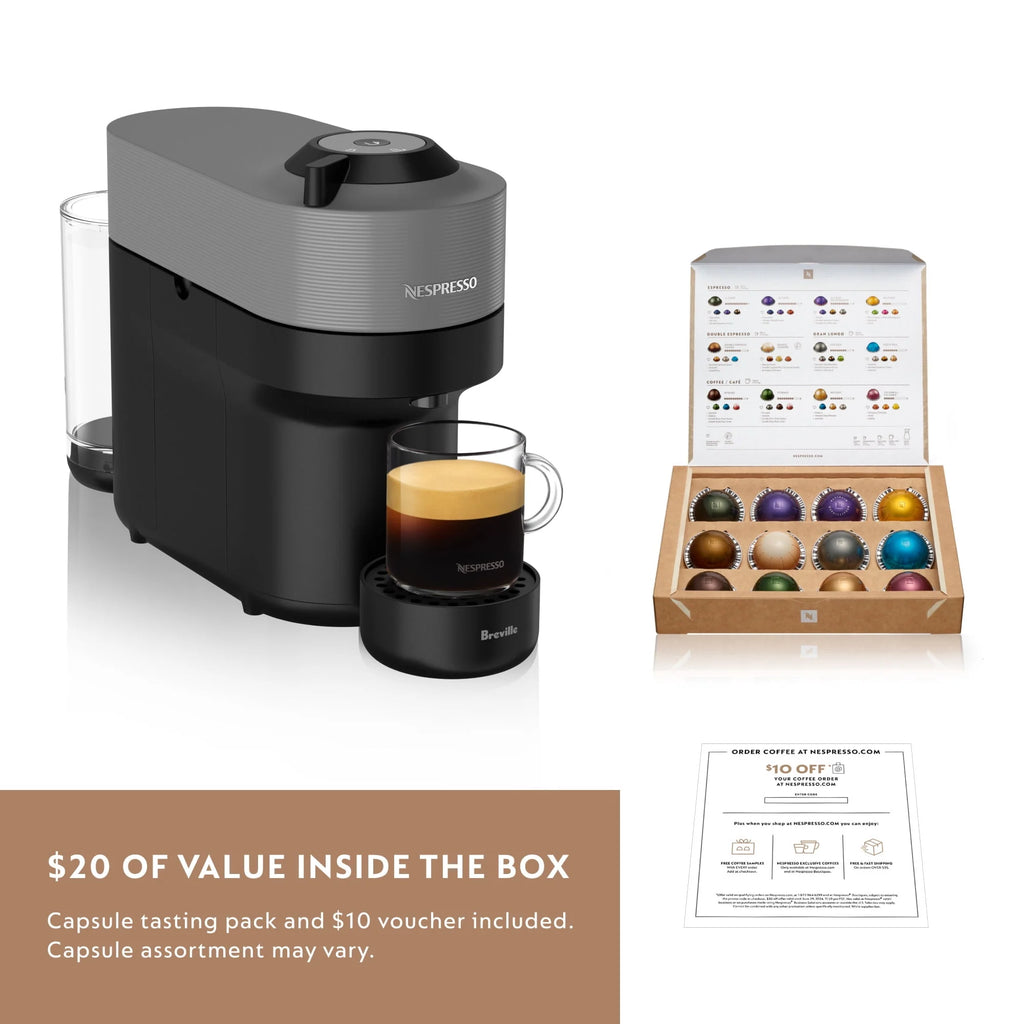 Dark Gray Coffee and Espresso Maker B606036