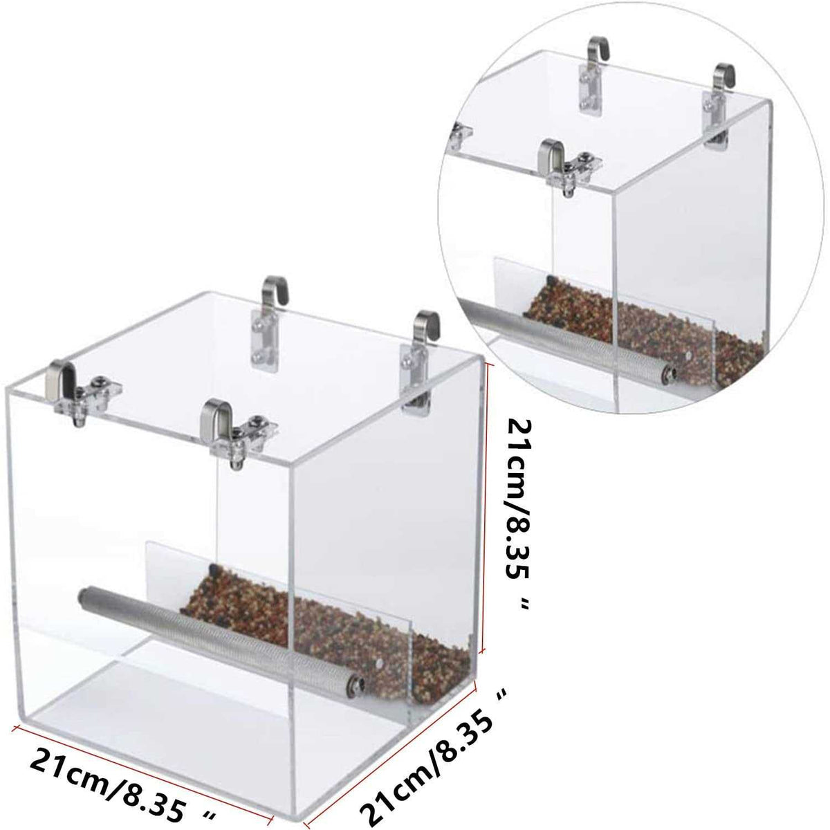 Automatic Bird Feeder Acrylic V70426